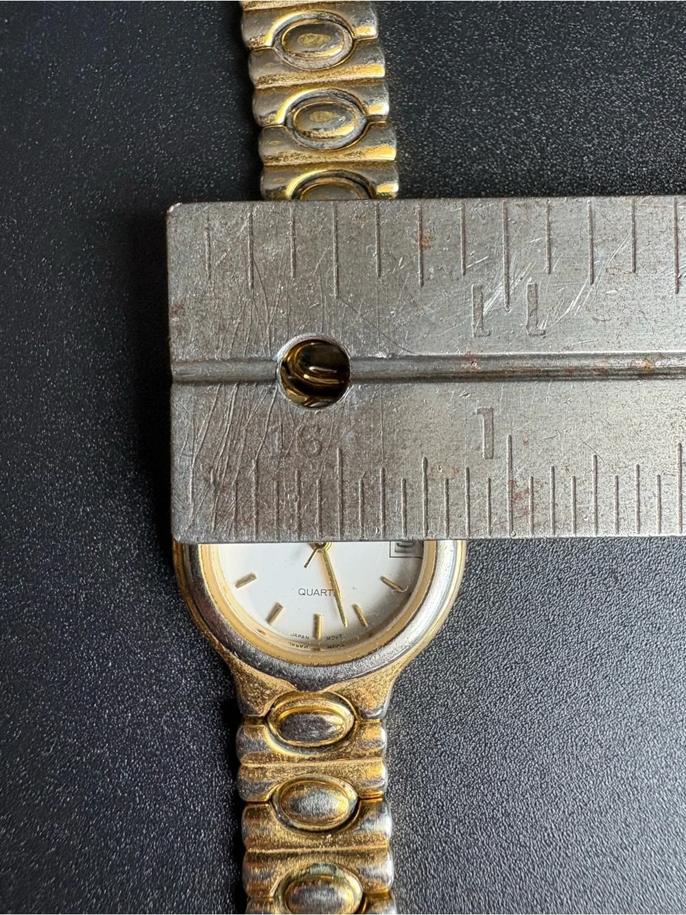 Mathey-Tissot Women’s Bi-Color Quartz‎ Watch — White Dial